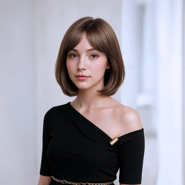 Silk Seam™ Clip-In, Mochachino Brown