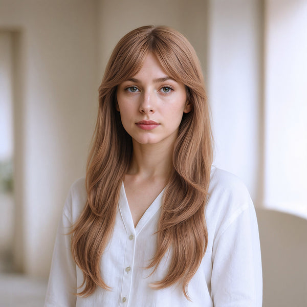 Silk Seam™ Clip-In, Mochachino Brown